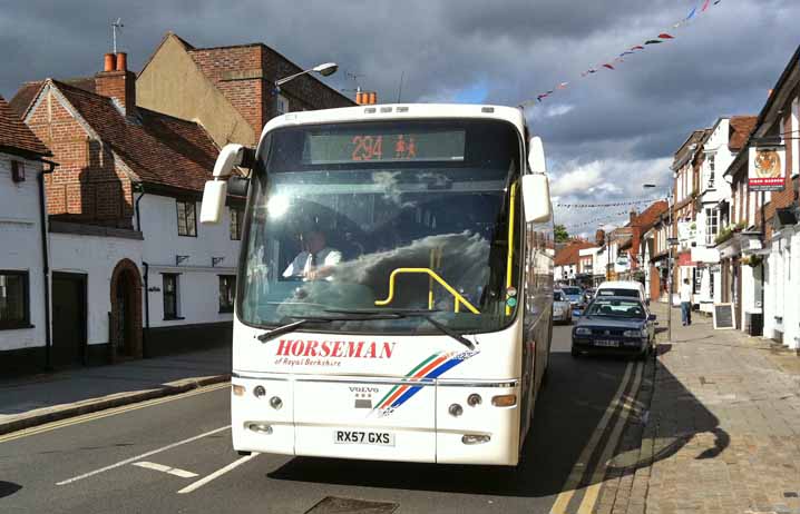 Horseman Coaches Volvo B12B Plaxton Panther RX57GXS